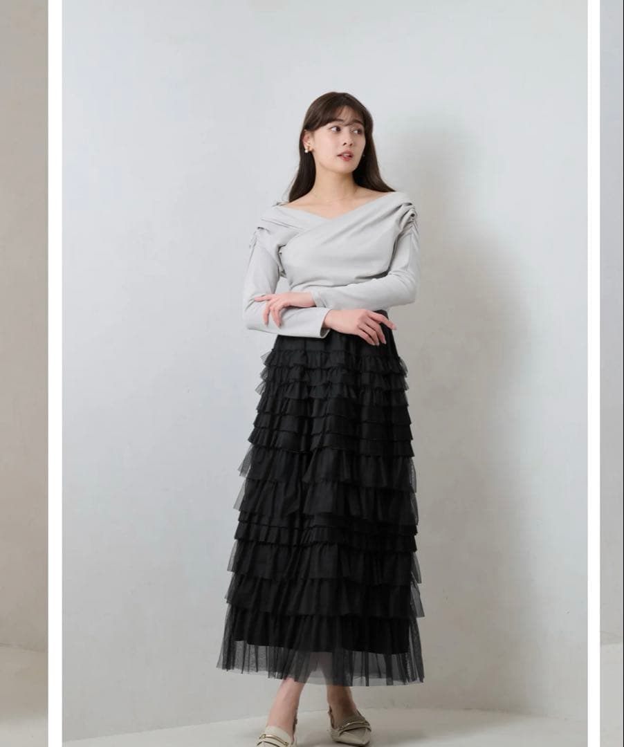 ハーリップトゥ　Loved one Tulle Skirt
