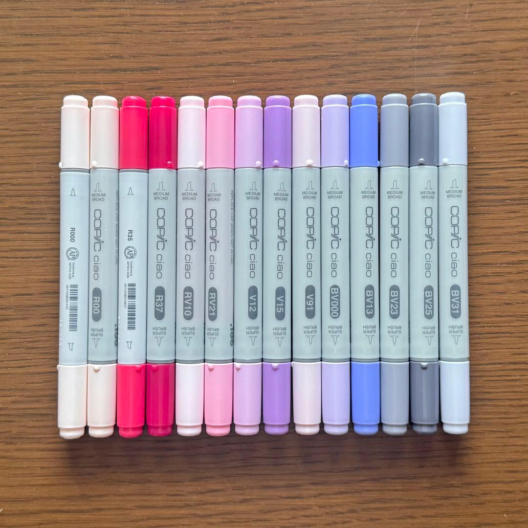 【美品】 コピック チャオ スケッチ 48本セット ユニボールシグノ ホワイト付