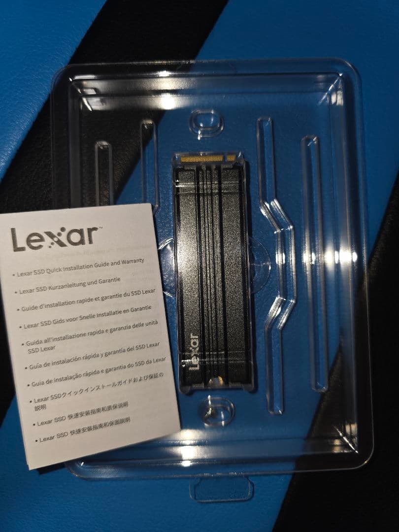 Lexar NM790 2TB NVMe SSD ヒートシンク付き