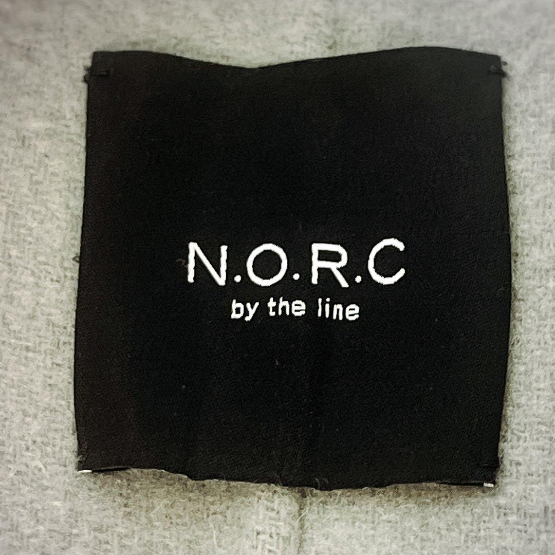 ノーク ウールリバービッグカラーコート ベルテッド オーバーサイズ ミント