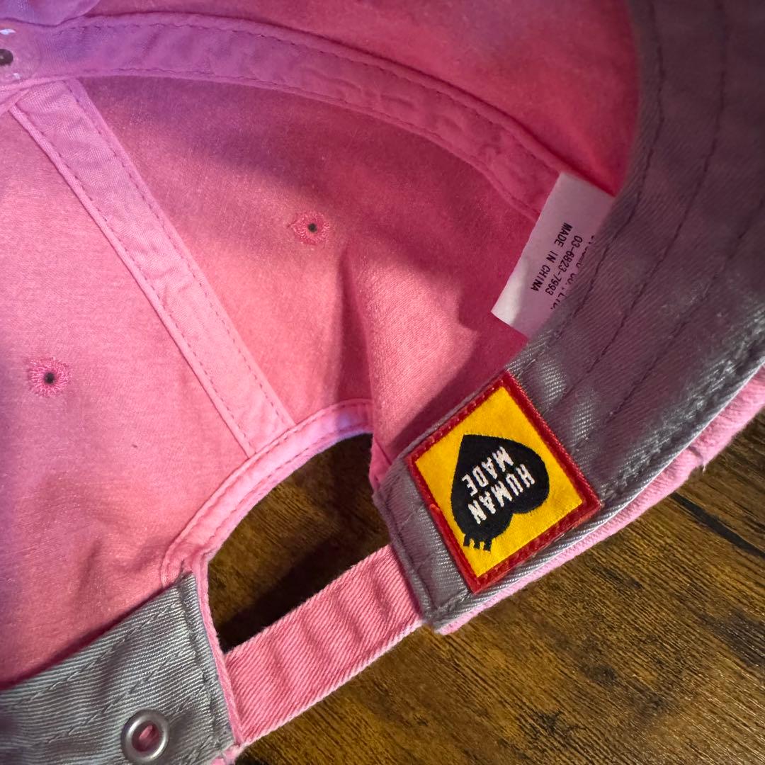 Human Made 6 Panel Cap PINK ピンク
