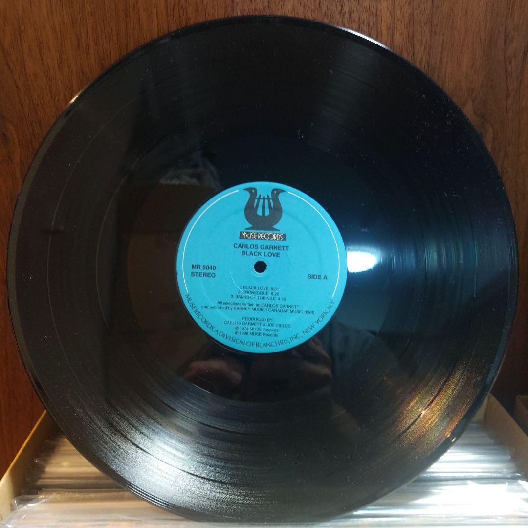 Carlos Garnett Black Love レコード