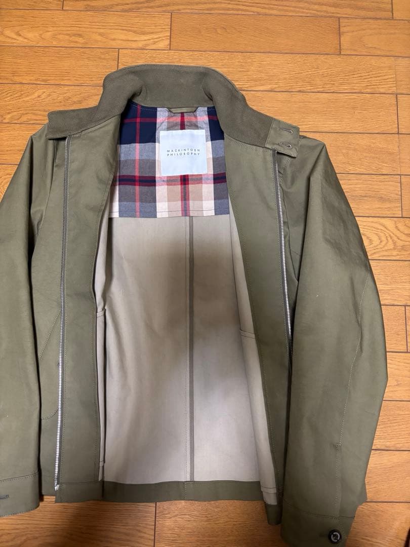 マッキントッシュ　フィロソフィー スイングトップ　サイズ40 カーキ