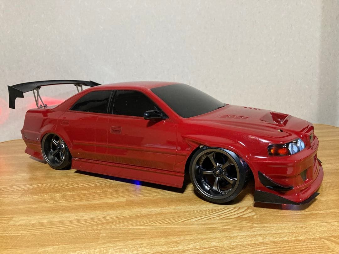 カ*】様 ヨコモ　クニーズ チェイサー JZX100 ボディ　電飾付