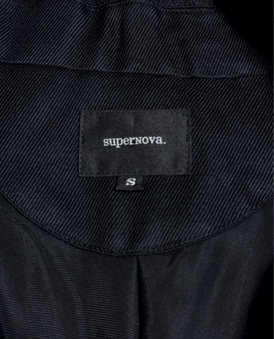 superNova ☆ ブラック ブルゾン コート