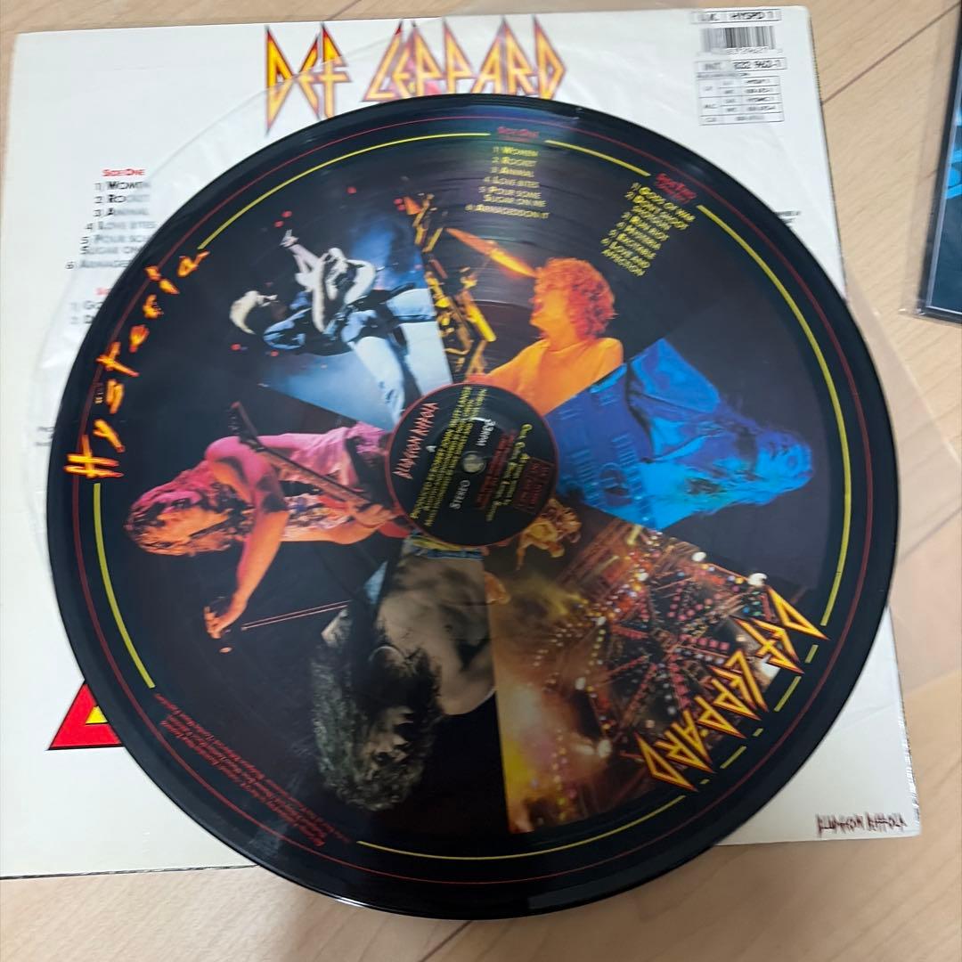 Def Leppard Hysteria ピクチャーディスク