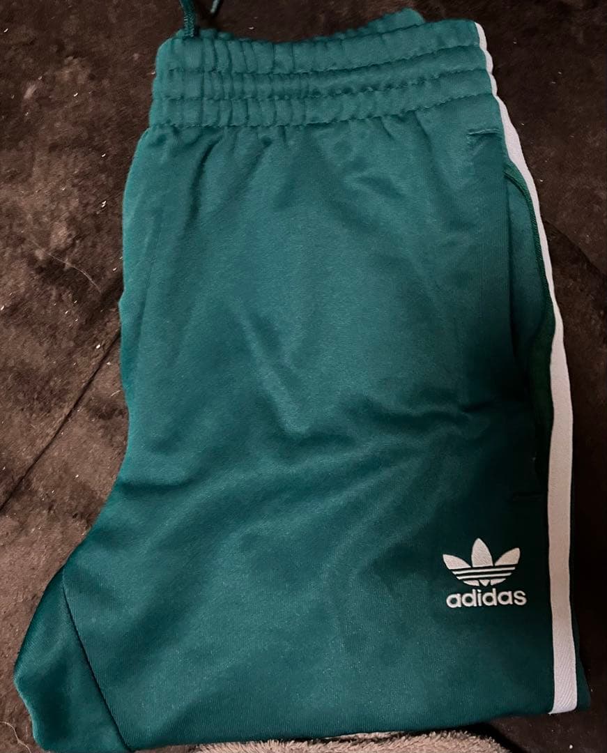 adidas ジャージ上下セット ダークグリーン