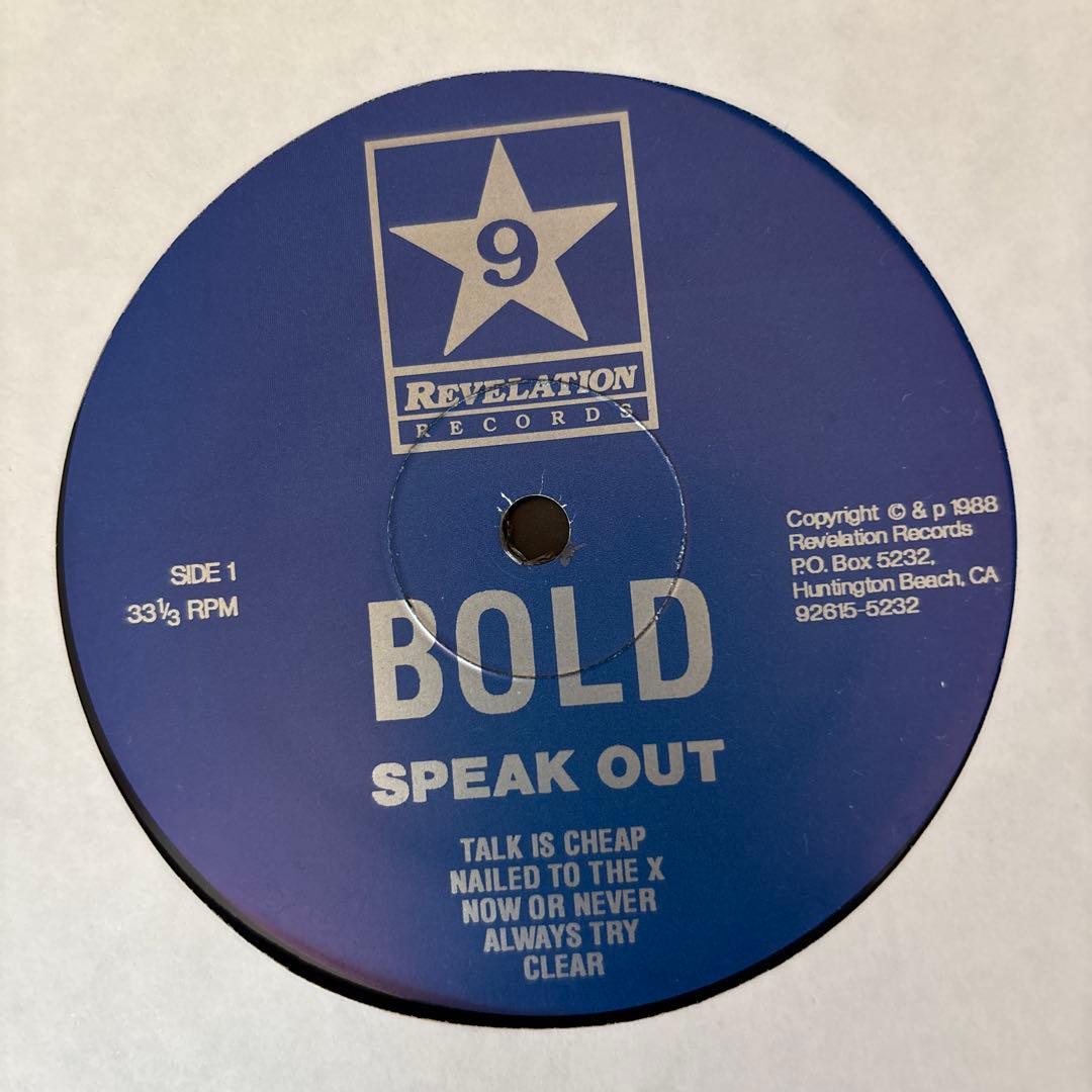 JUDGE & BOLD レコード 名盤3枚セット Revelation