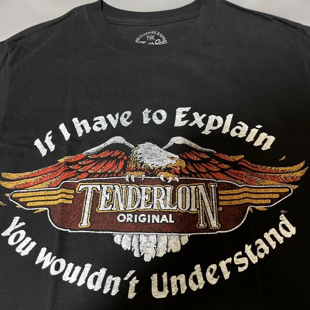 美品✴︎TENDERLOIN✴︎ハーレーロゴTシャツ