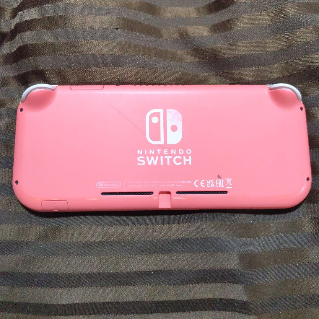 ジャンク品 Nintendo Switch Lite コーラルピンク