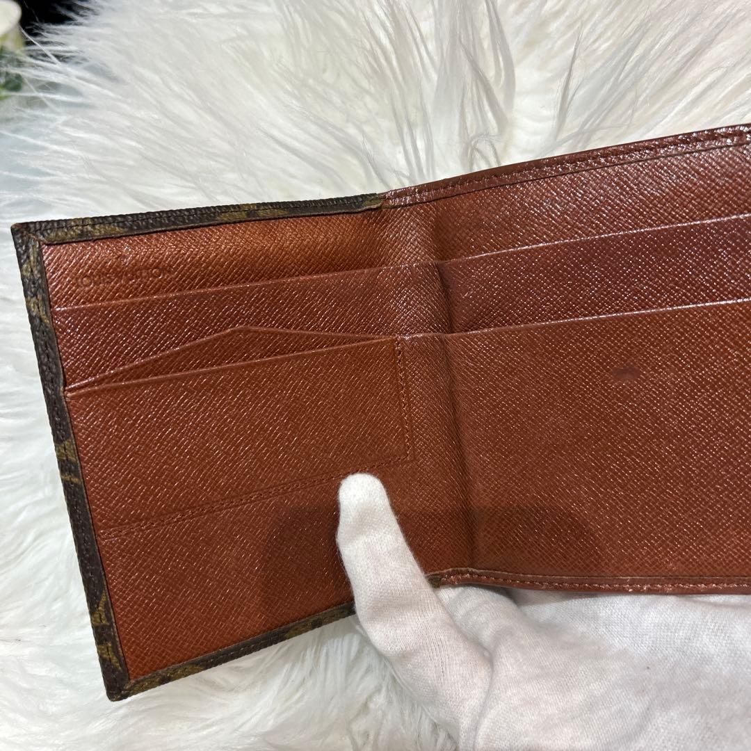 ルイヴィトン　折りたたみ財布　モノグラム