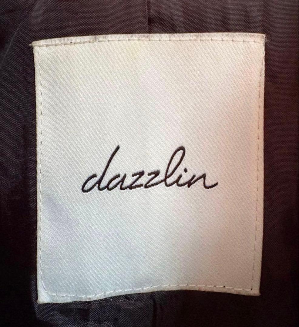 dazzlin 2WAYカラーレディコートブラックXSサイズ