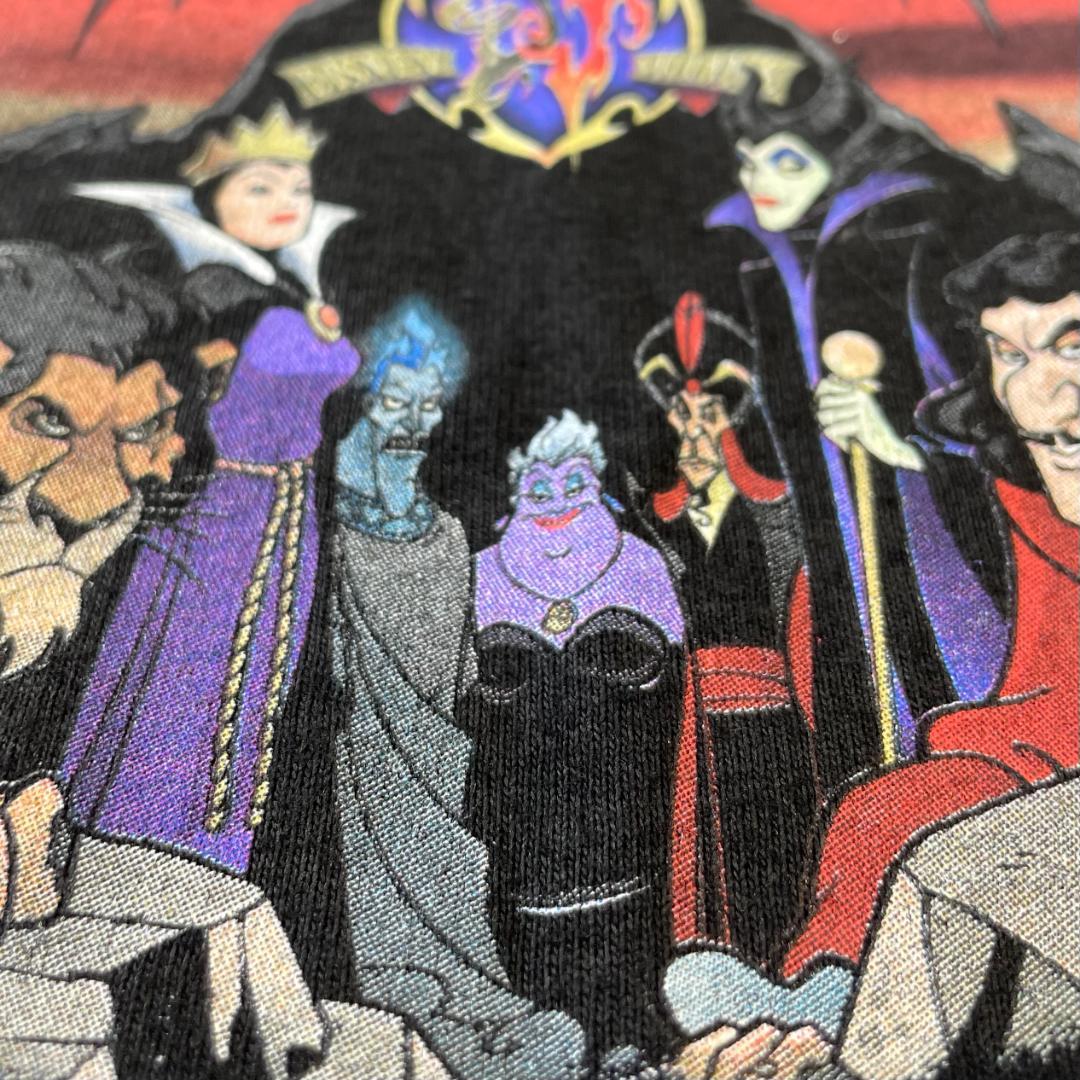 【ディズニー】ヴィランズ Villains デッドストック Tシャツ XL