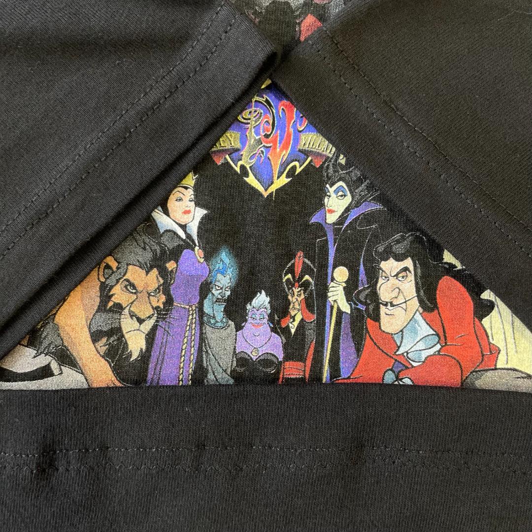 【ディズニー】ヴィランズ Villains デッドストック Tシャツ XL