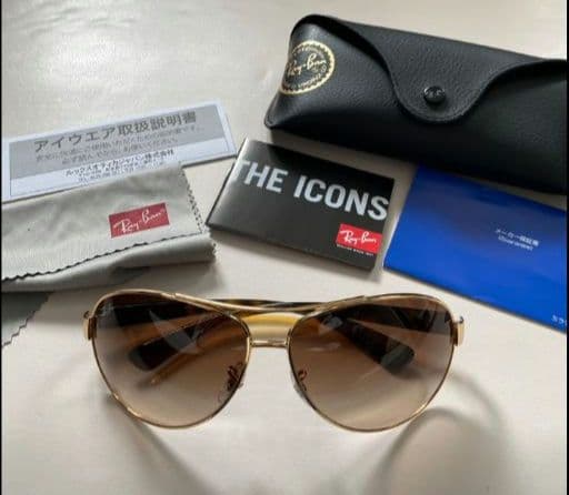 «美品» レイバン RAYBAN サングラス RB3386