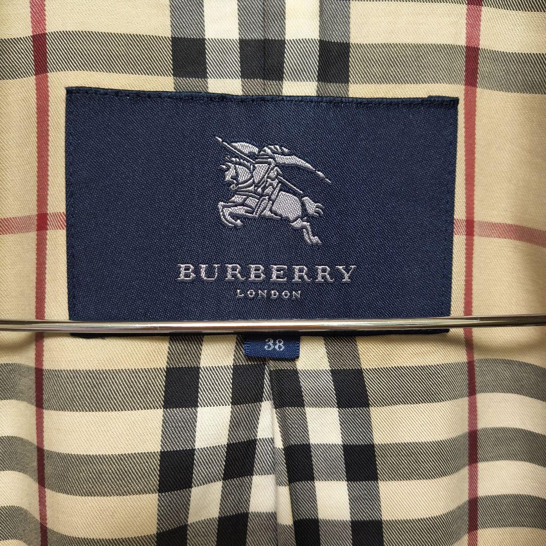 BURBERRY トレンチコート ノバチェック 38 ベージュ