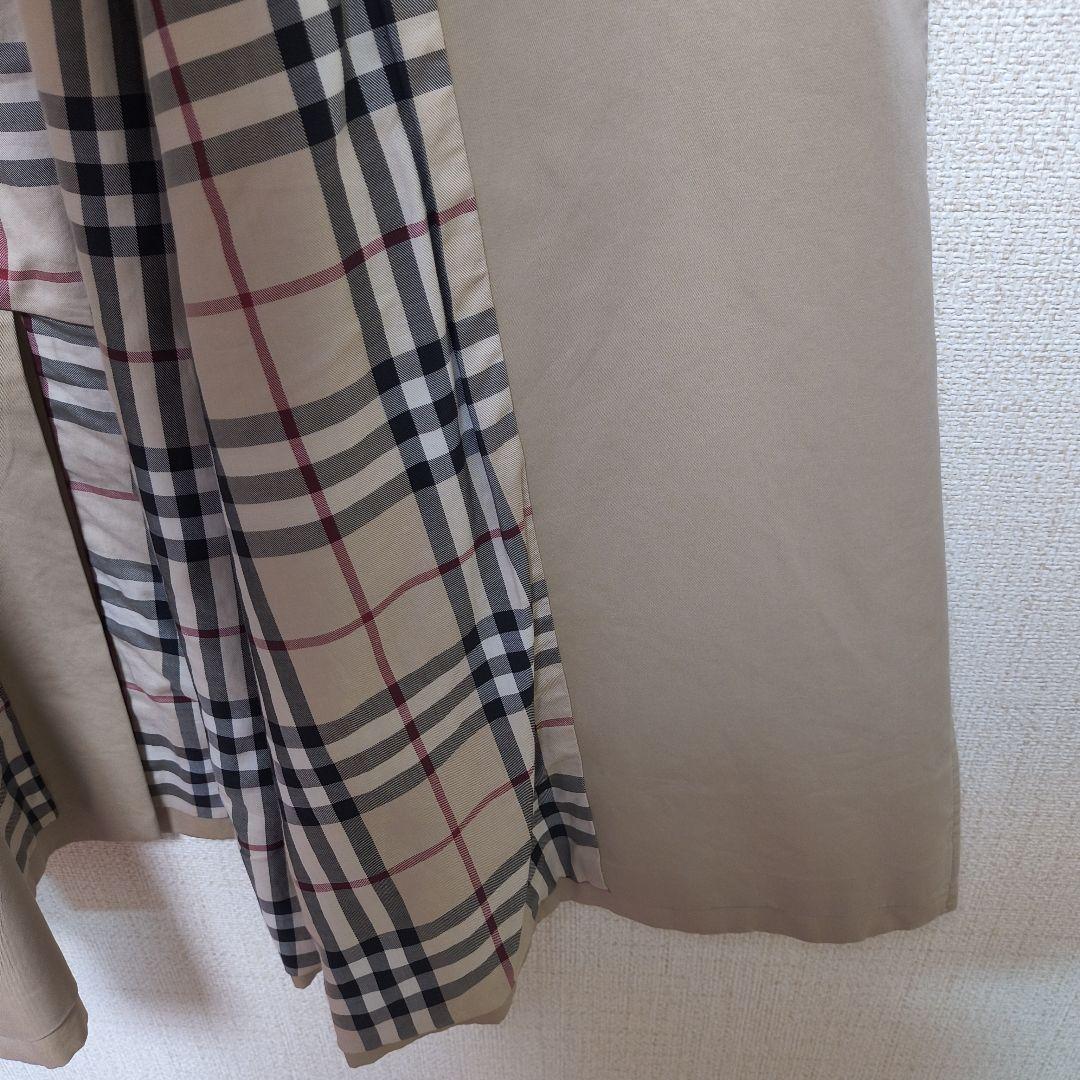 BURBERRY トレンチコート ノバチェック 38 ベージュ