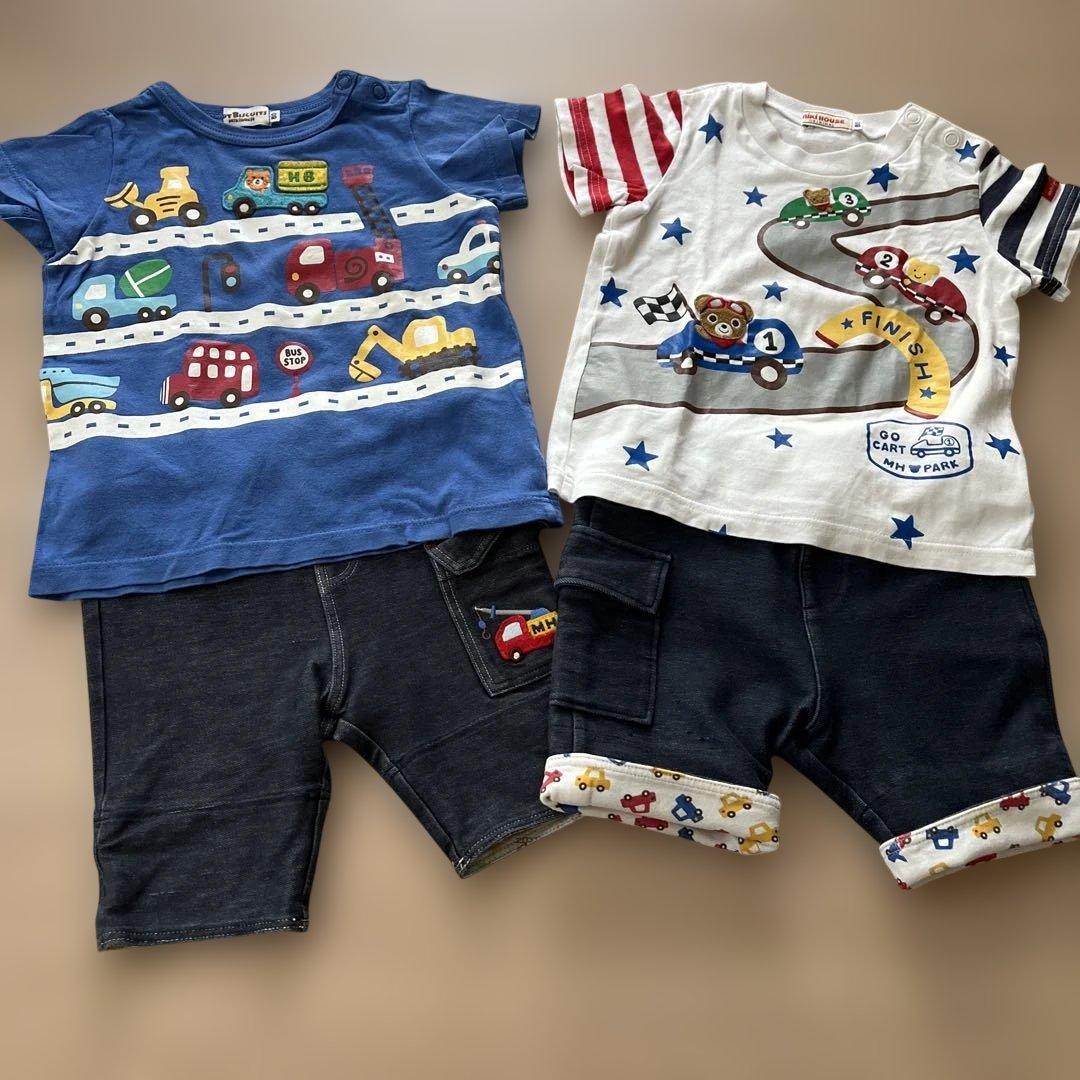 ミキハウス　ホットビスケッツ　まとめ売り　80cm 男の子