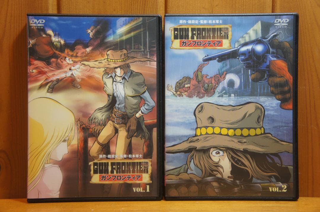 ＤＶＤ ガンフロンティア 全7巻・完結 松本零士 トチロー ハ－ロック シヌノラ