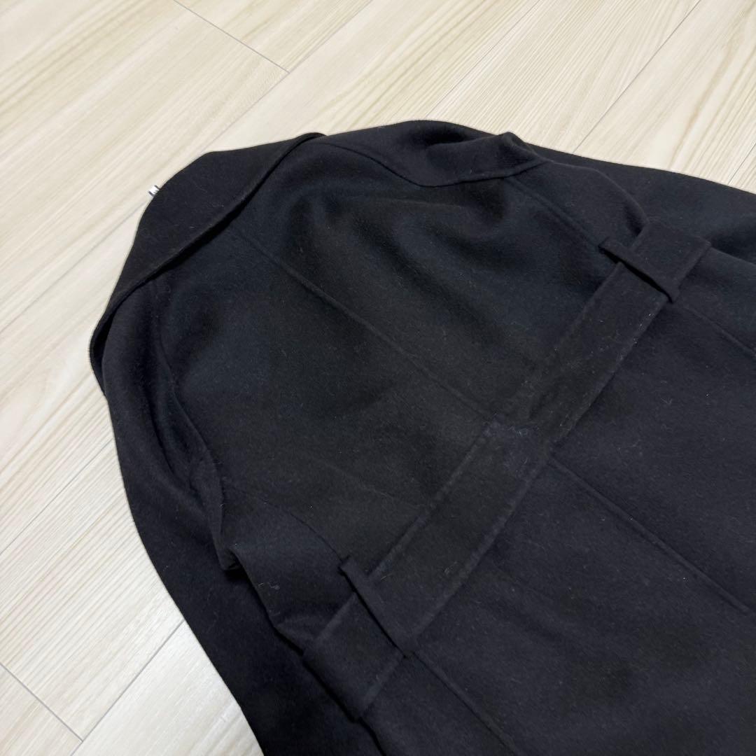 【美品✨】UNIQLO+J ユニクロプラスジェイ黒 Mコート ベルト付き