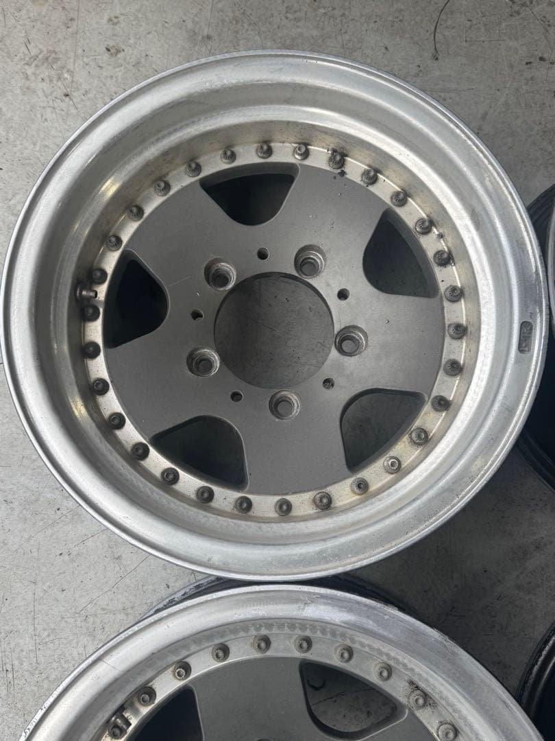 EMR ホイール 15インチ 4本 15×7J 5穴 139.7 -13