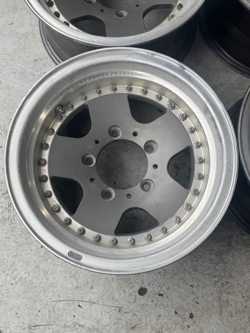 EMR ホイール 15インチ 4本 15×7J 5穴 139.7 -13