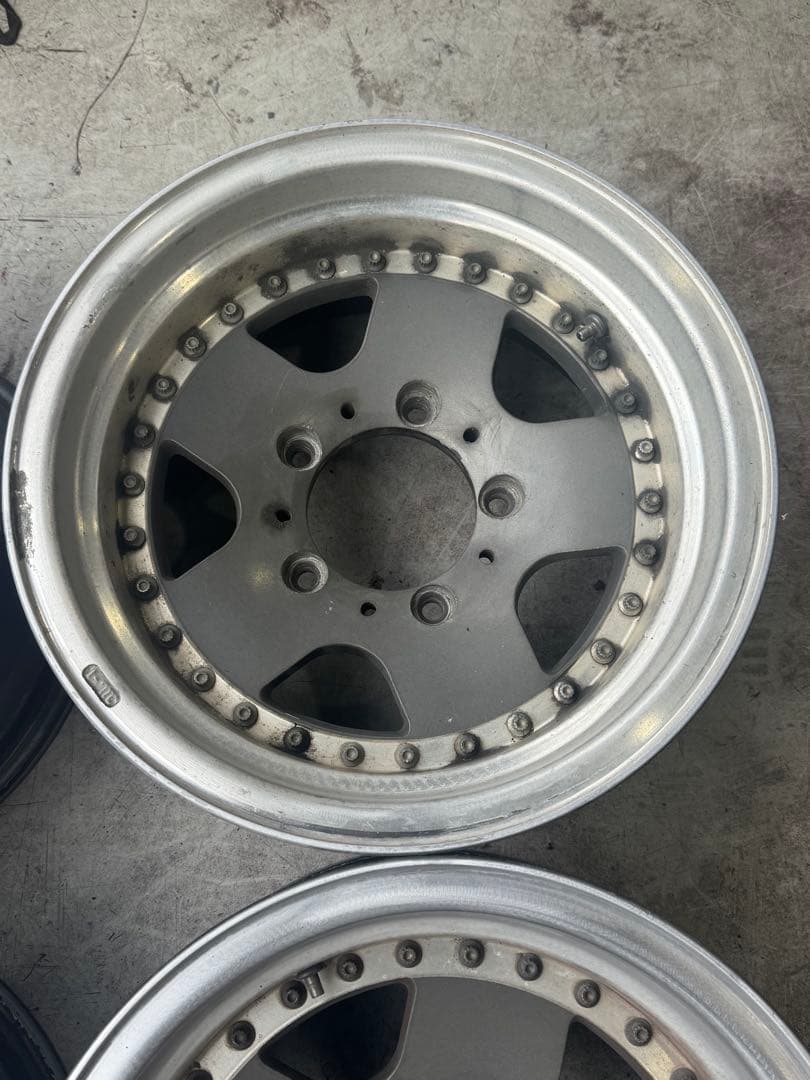 EMR ホイール 15インチ 4本 15×7J 5穴 139.7 -13