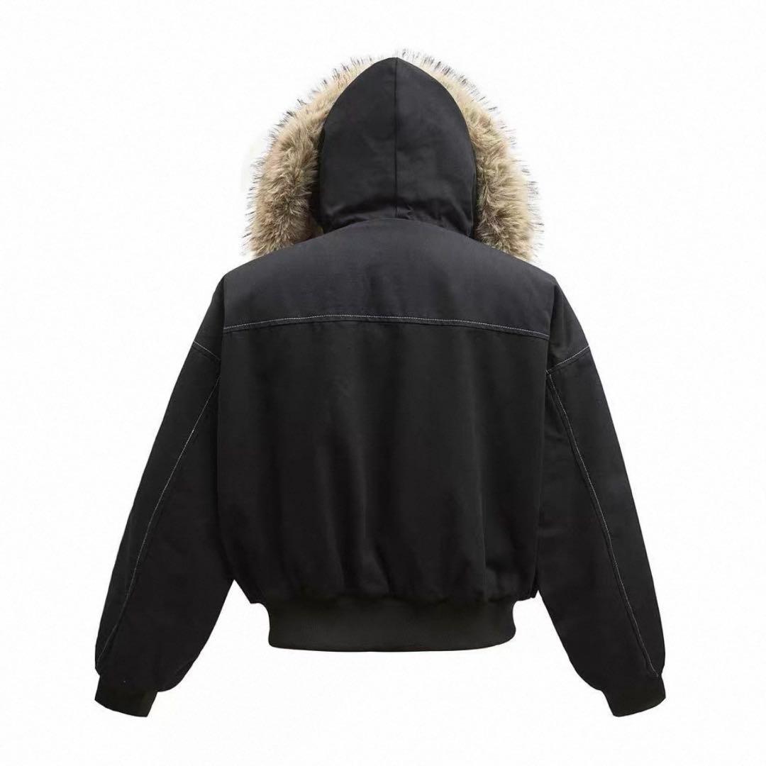 人気品⭐️新品・エッジライン裏ボアジャケットファー付き PCTOKYO Mサイズ