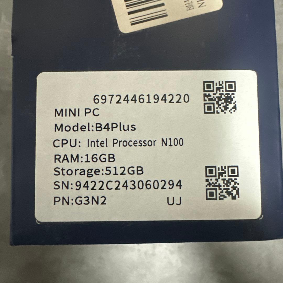ミニPC BMAX Mini PC B4Plus