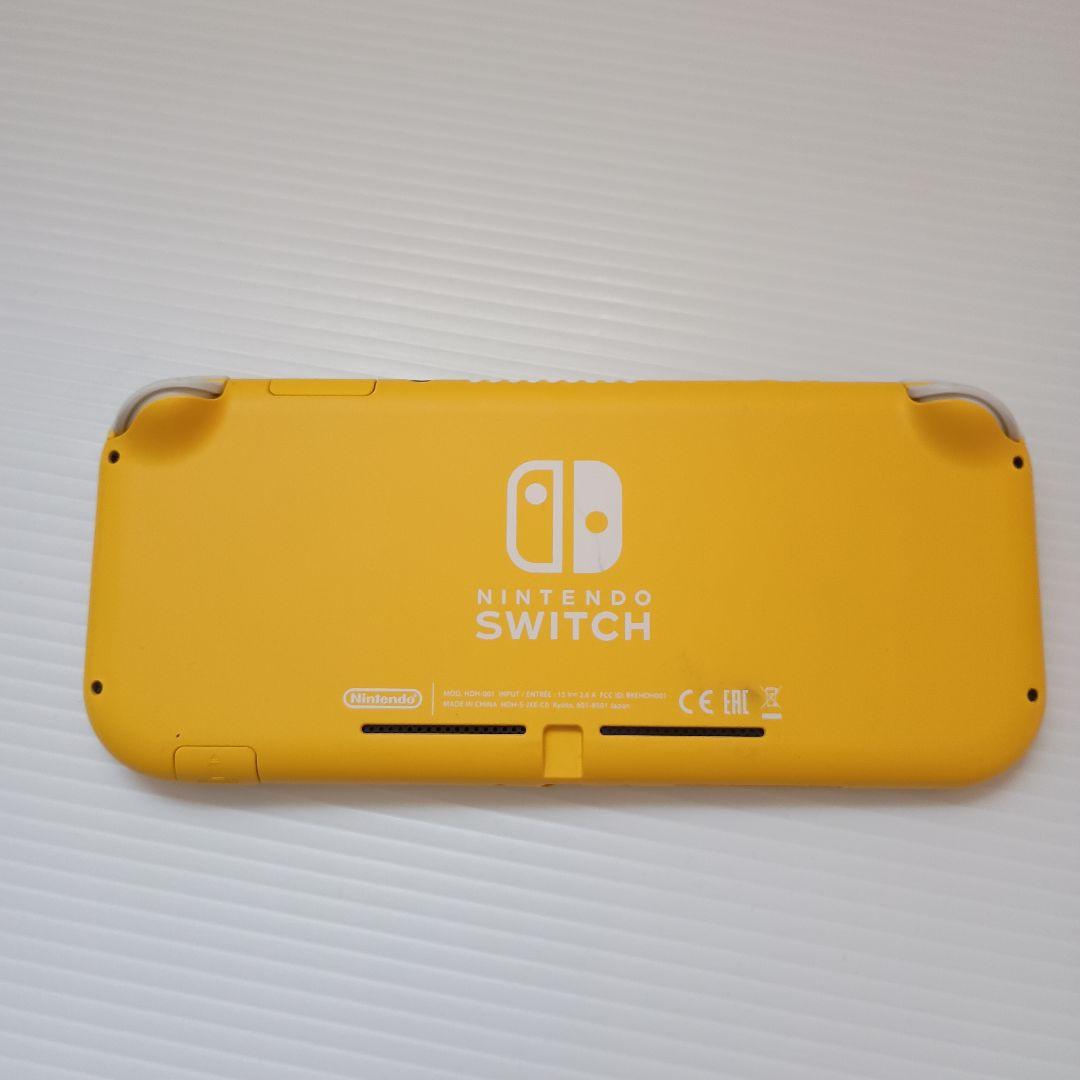 Nintendo Switch Lite イエロー 画面ひび割れあり初期化済