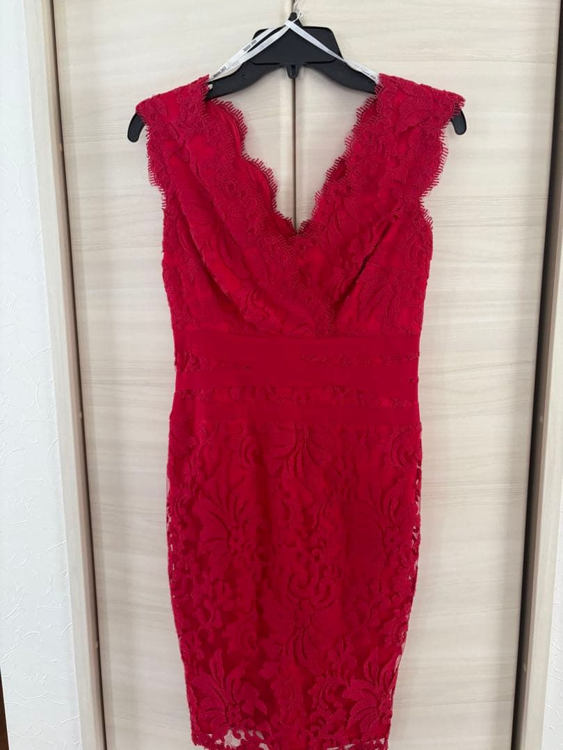 TADASHI SHOJI レース ノースリーブ ワンピース 4P