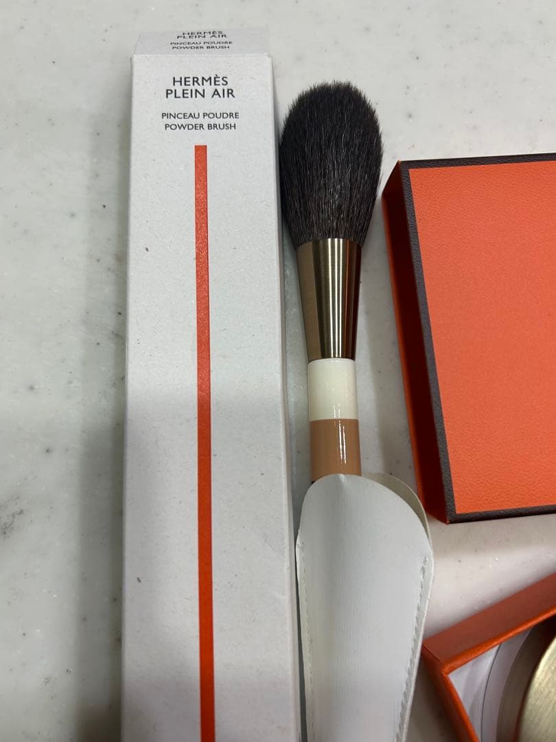 HERMES Plein Air Powder Blush 04 ブラシセット