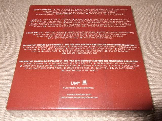 MARVIN GAYE,新品未開封,マーヴィン・ゲイ,ソウル,5CD