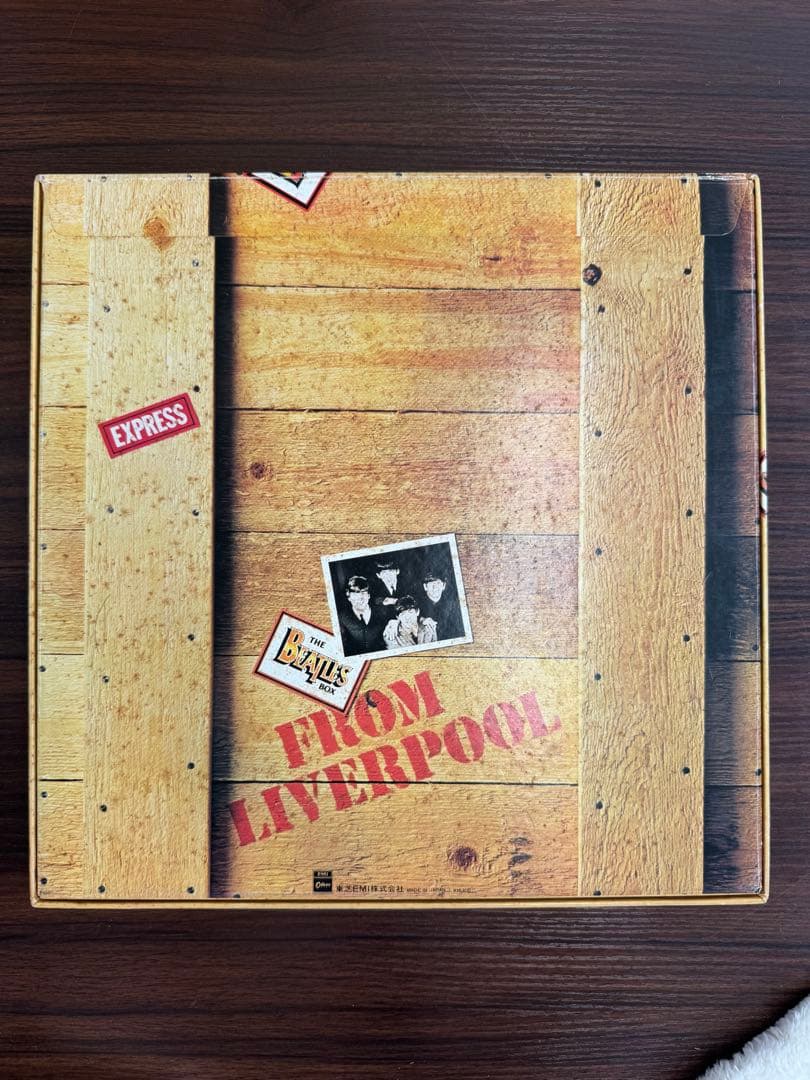 ビートルズ レコード FROM LIVERPOOL BOX ポスター付き