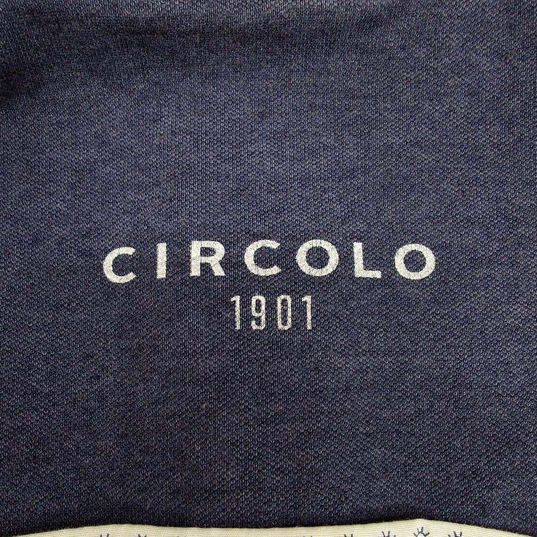 CIRCOLO1901 チルコロ デニム風 コットン ジャージージャケット 44
