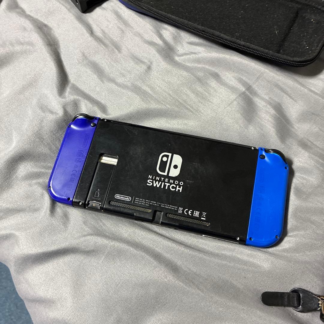Nintendo Switch 本体 青/紫 ゲーム8本付き