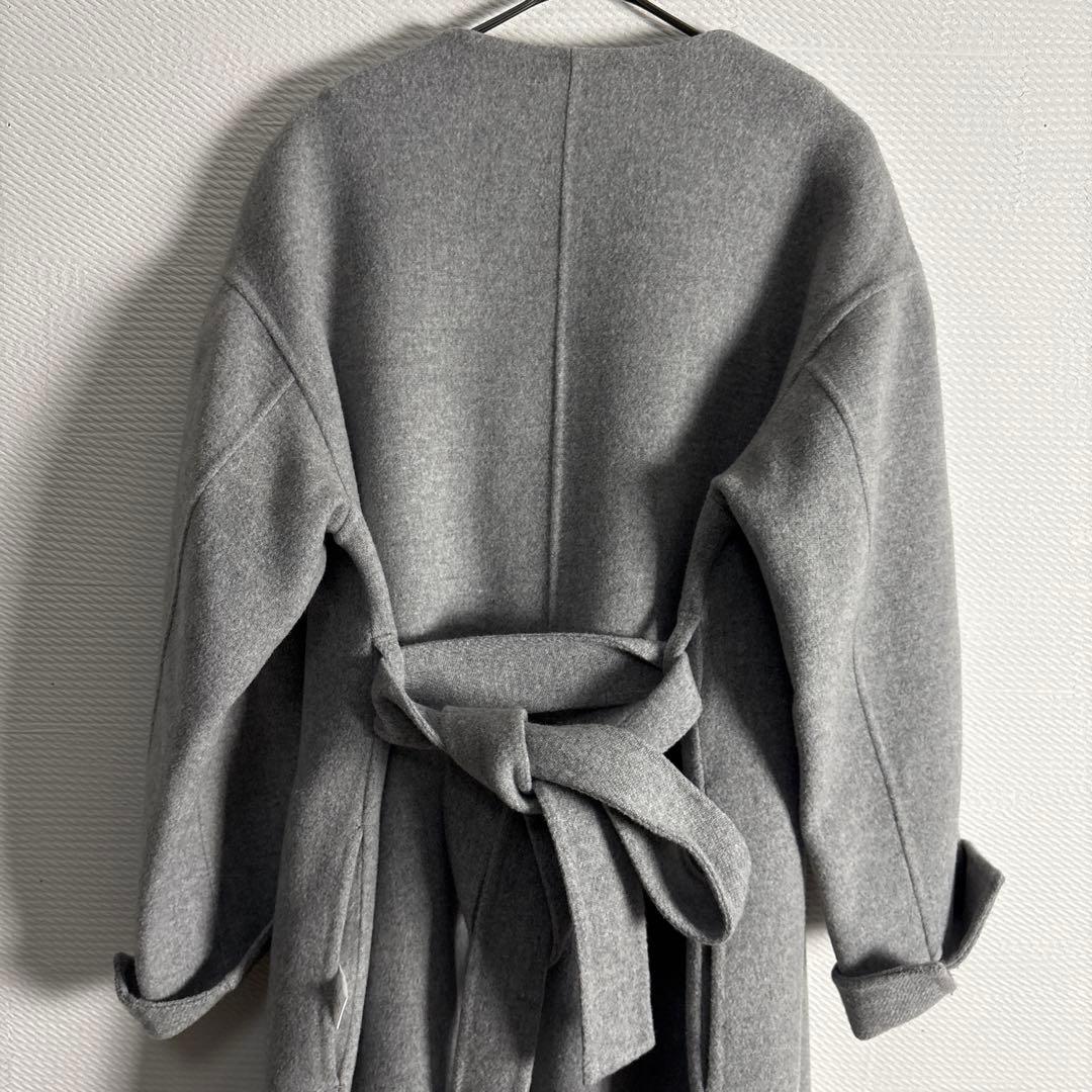 美品⭐︎スピックアンドスパン⭐︎ ビーバーフォールドラペルコート　定価39600