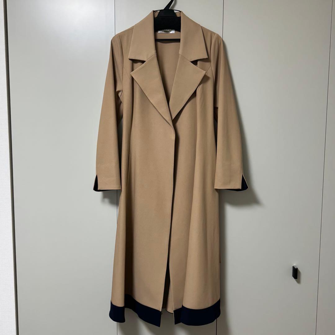 JENNE オードリーフレアトレンチコート