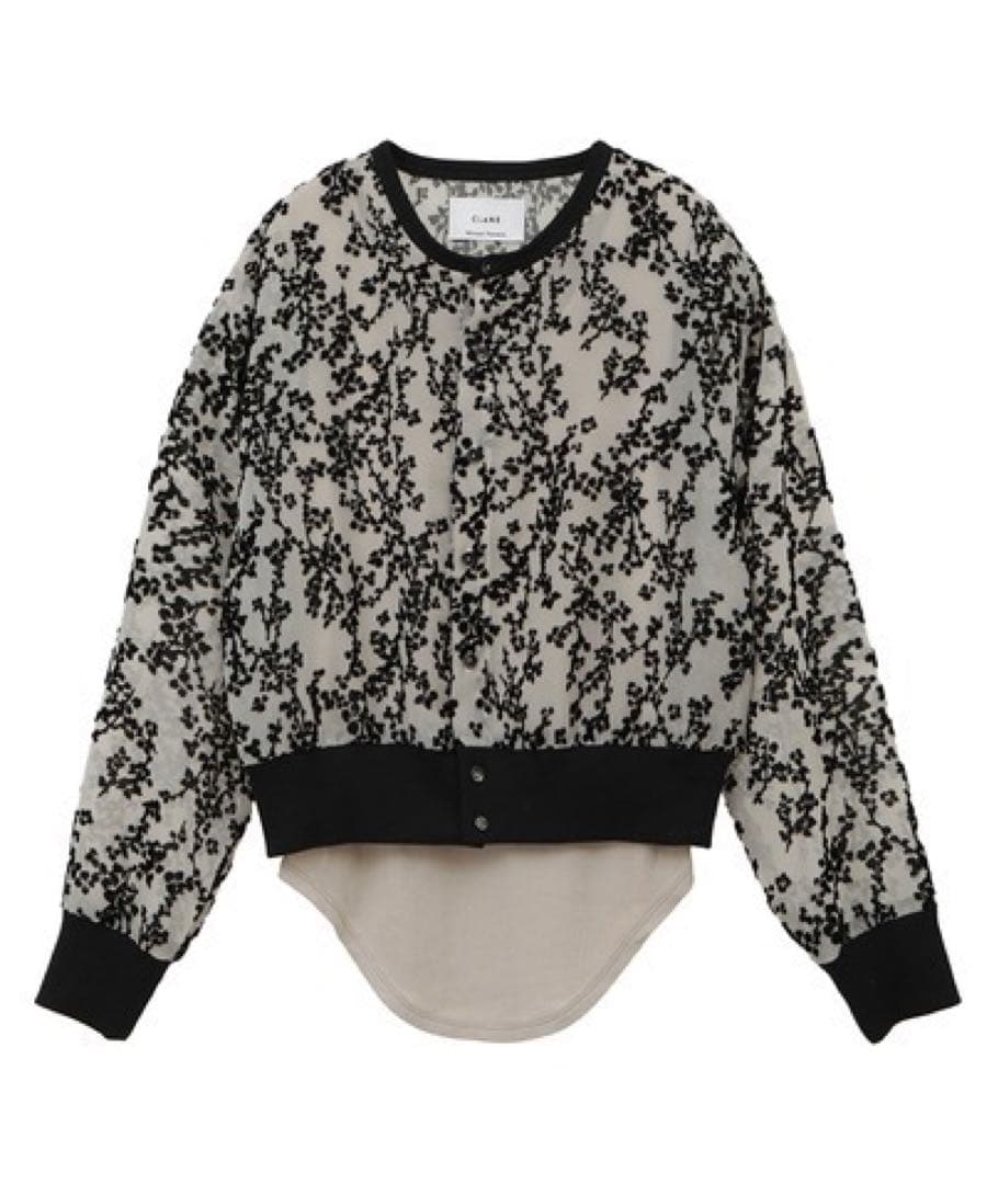 CLANE クラネ 田中みなみ FLORETS OPAL CARDIGAN