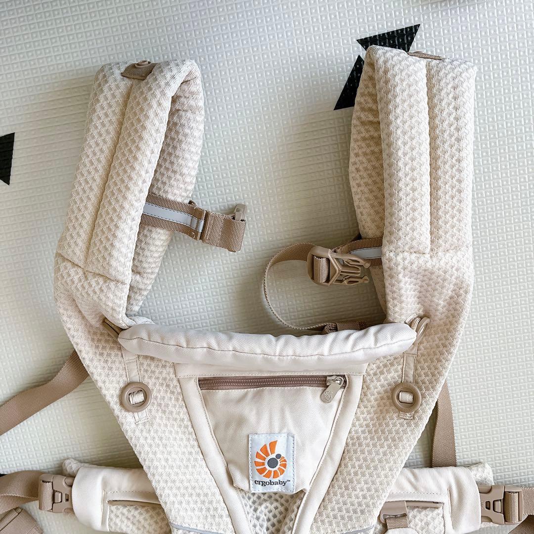 【美品】エルゴベビー　オムニブリーズ　ナチュラルベージュ　別売付属品とのセット