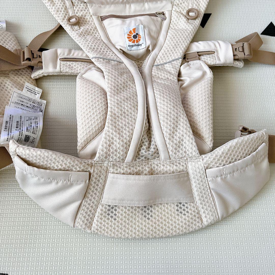 【美品】エルゴベビー　オムニブリーズ　ナチュラルベージュ　別売付属品とのセット