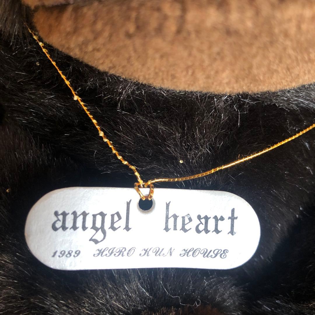 昭和レトロゴリラangel heart ぬいぐるみ 黒 1989年製