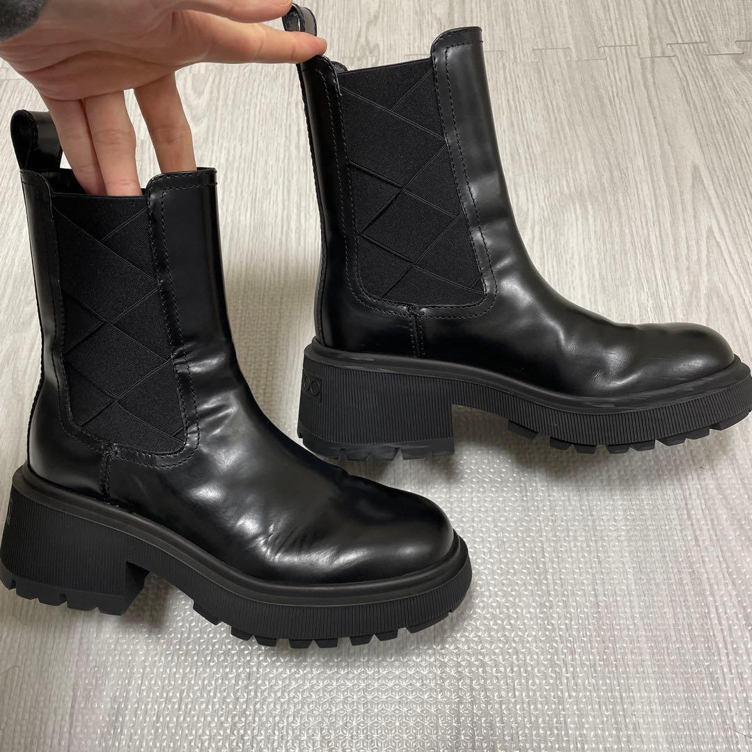 【極美品】今期25AW 定価15万 JIMMY CHOO ジミーチュウ ブーツ