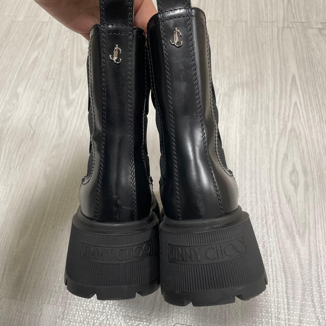 【極美品】今期25AW 定価15万 JIMMY CHOO ジミーチュウ ブーツ