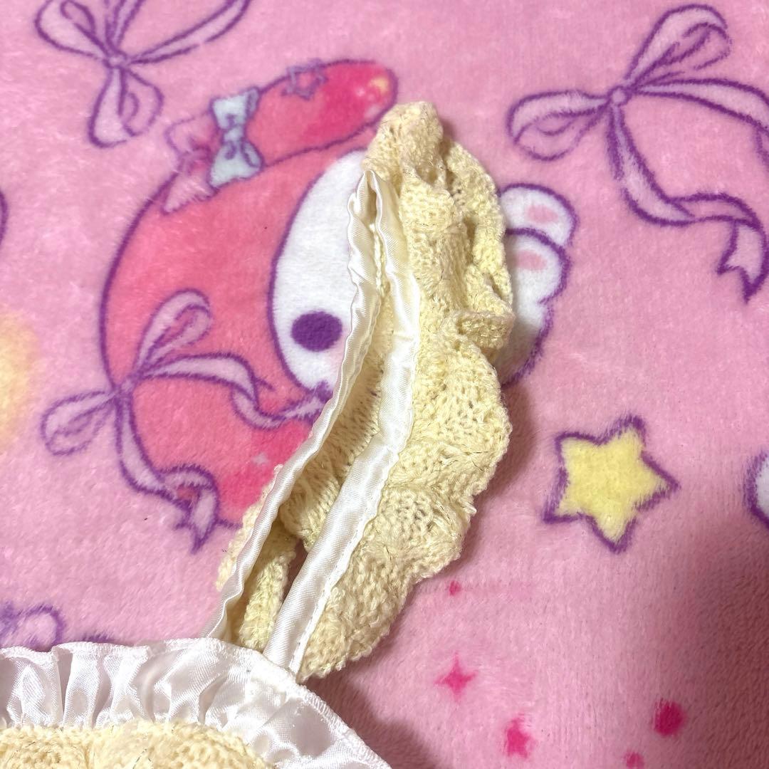 希少♡リズリサ　旧タグ　ビッグリボンキャミソール　フリル　ニット　ラメ