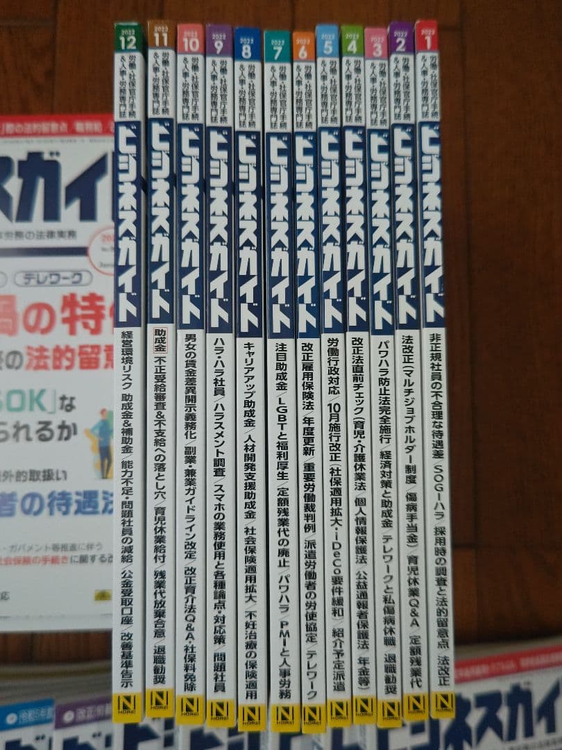 ビジネスガイド 2021年〜2024年(48冊セット)