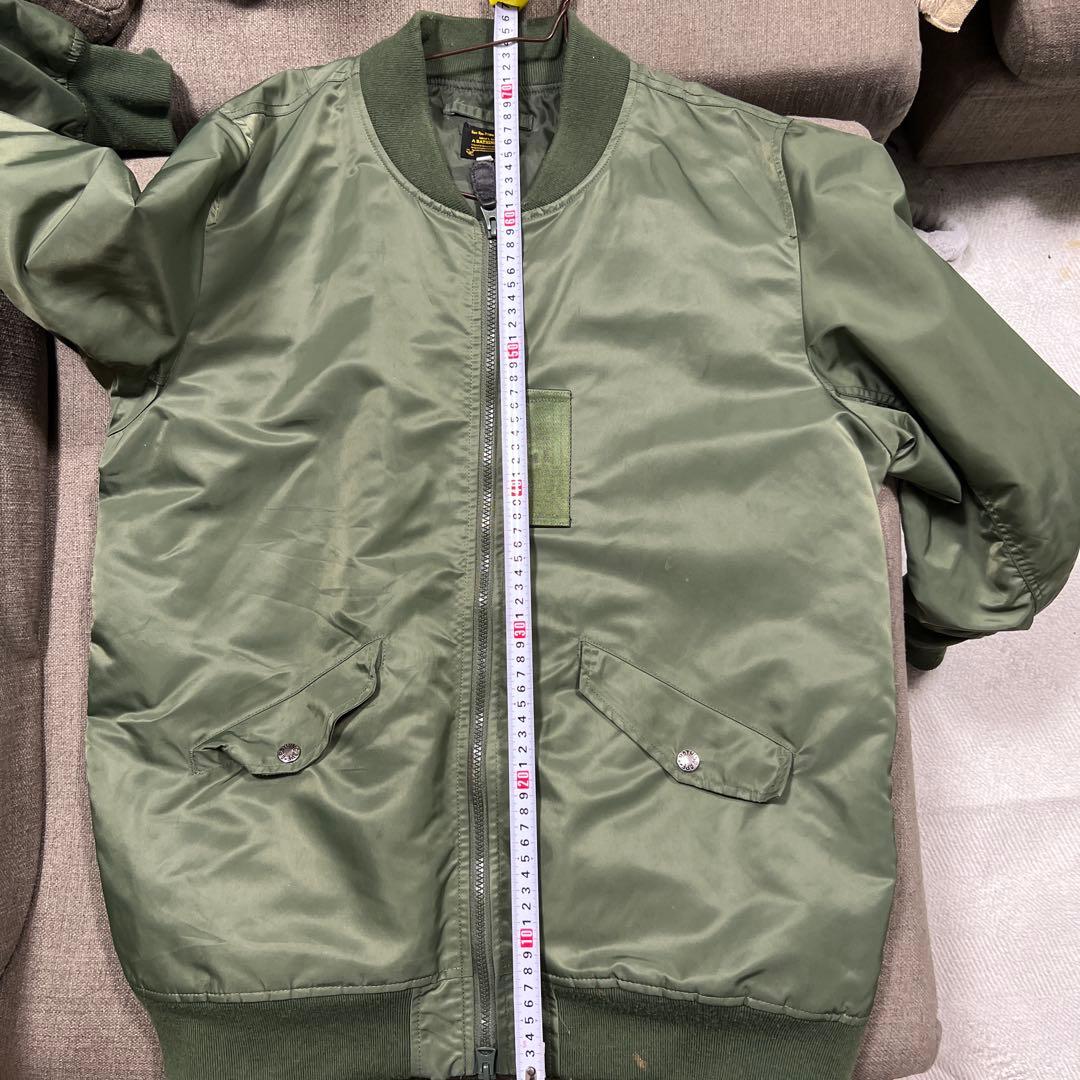 A BATHING APE MA-1ジャケット オリーブグリーン