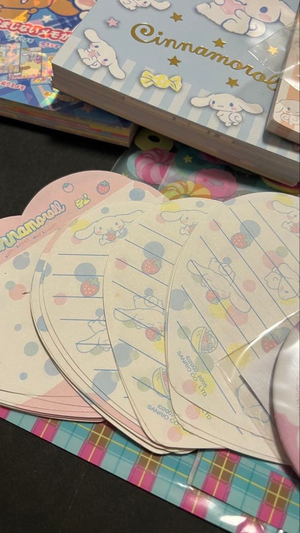 シナモロール Cinnamoroll メモ帳 4冊セット +おまけ サンリオ