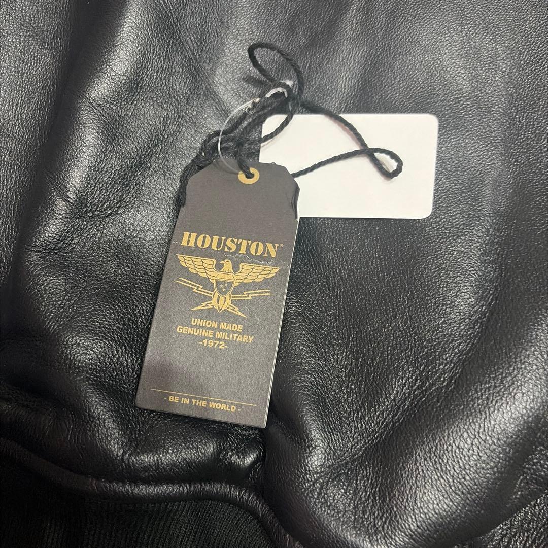 m*i様 HOUSTON ヒューストン シープレザー MA-1 中綿入り