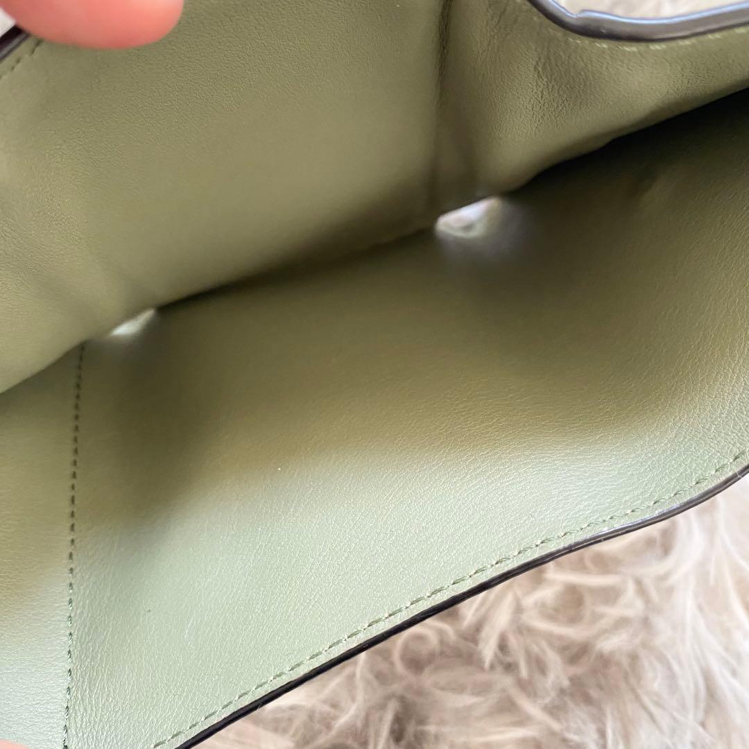 LOEWE財布 アナグラムトライフォールド ウォレット